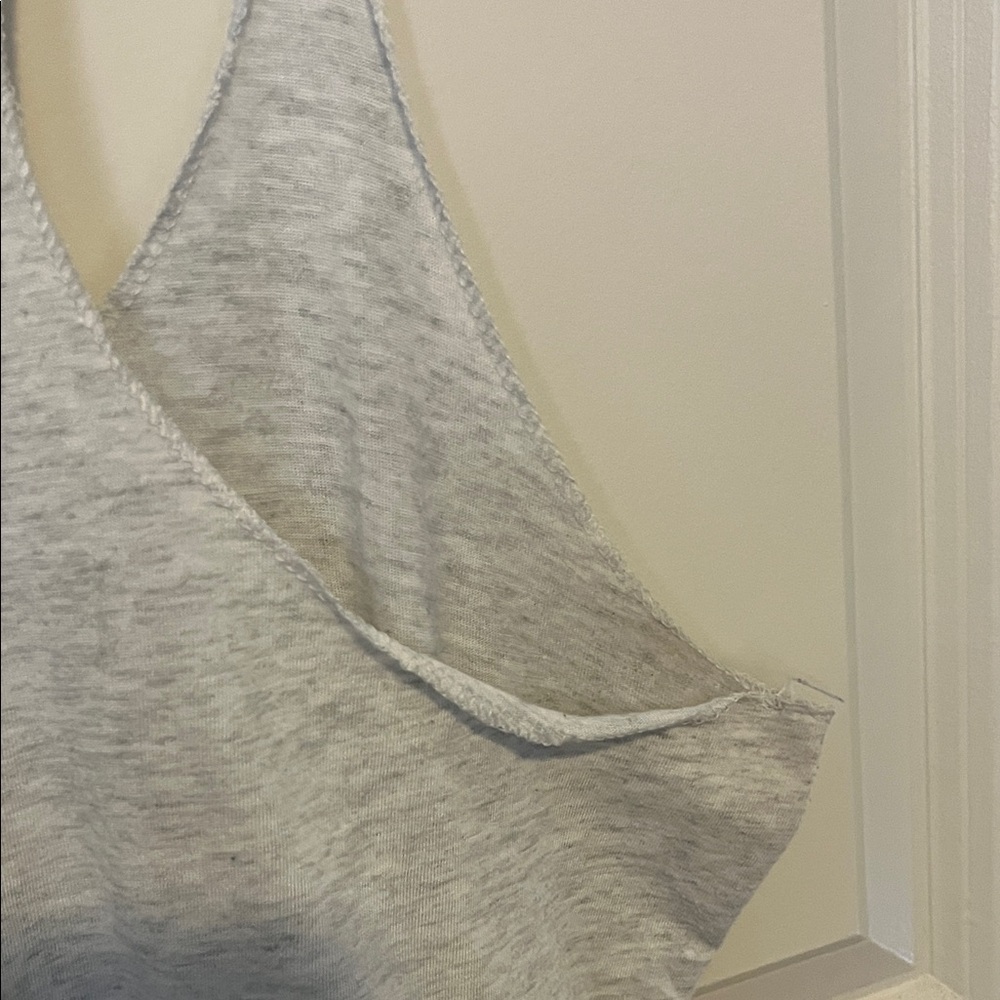 Gray Racerback Tank Top - Picture 7 of 7